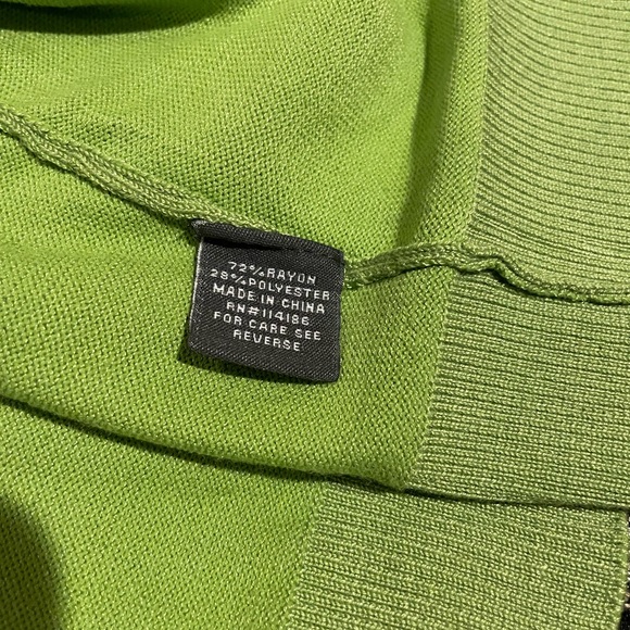 Cardigan/Sweater: This item is in good condition. 3/4” sleeves - Picture 3 of 3